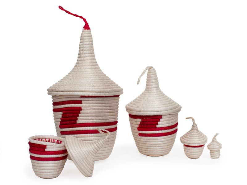 Rwanda Peace Nesting Basket set